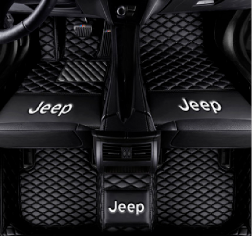 Custom Car Floor Mats Fit For Jeep All Weather Waterproof Anti-Slip Auto Carpets - Picture 1 of 23