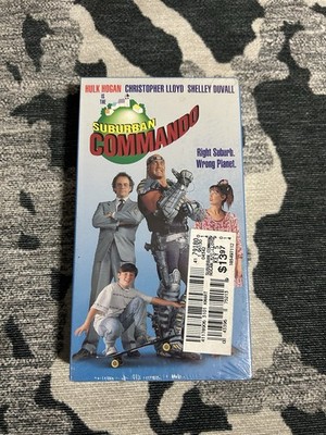 Suburban Commando VHS Hulk Hogan Christopher Lloyd Comedy Family NTSC New Sealed