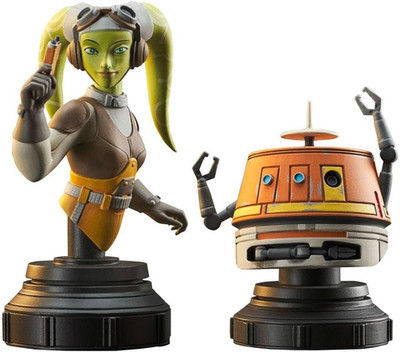 Star Wars: Rebels: Hera & Chopper Mini-Bust Set, Multicolor, (JAN221987)