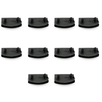 10Pcs Replacement Bed Slat Holders Kits Bundles Plastic White End Caps Holder...