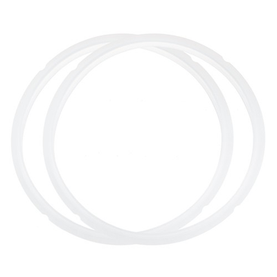 #ad #ad 2 Pcs Silicone Inner Sealing Ring for Pressure Pot 5 6QT White $14.57