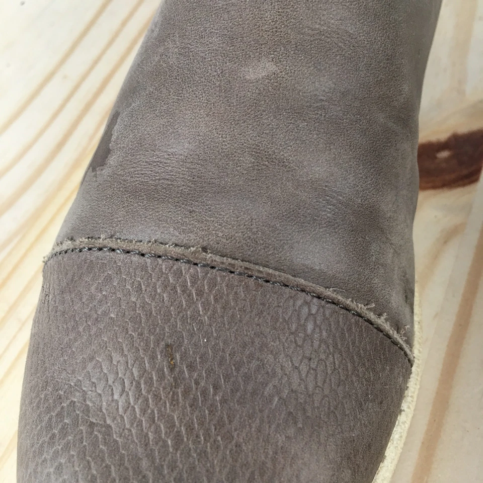 Olakai Botas Mujer 5 Waipahe Chelsea Cuero Marrón Tirar Informal Tobillo Top Foto 4 de 4