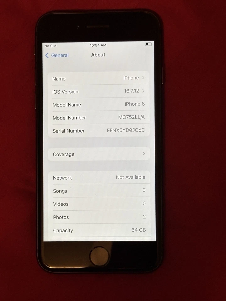 Apple iPhone 8 64GB, T-Mobile, Black - Image 3 of 4