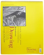  Strathmore 300 Series Drawing Pad, 14x17 Wire Bound, 50 Sheet Kitchen