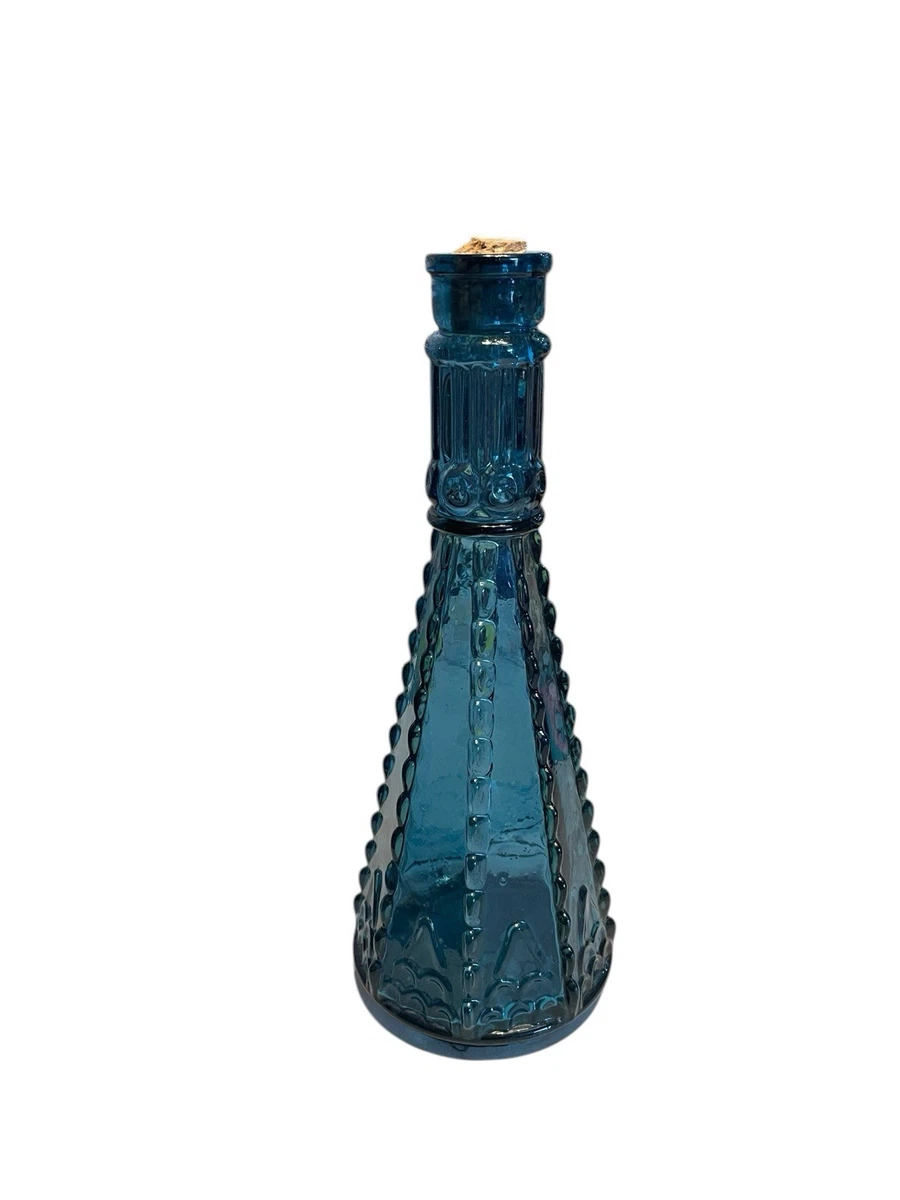 Glass Blue Collectible Decorative Bottles for sale | eBay