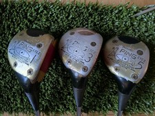 Ping Vintage Karsten Eye 2 Wood Set 1-3-5 with Steel Shafts