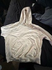 Nike Women's Hoodie Size Medium Tan Long Sleeve