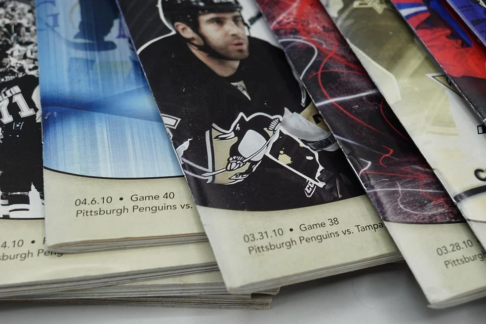 Pittsburgh Penguins Ice Time Game Program Lot of 17 - Image 4 of 4