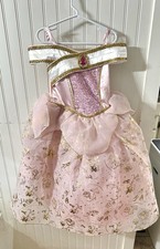 Disney Princess Aurora Costume Dress Sleeping Beauty, Size 5/6