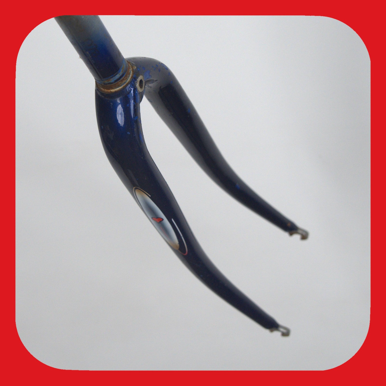 DE ROSA FORCELLA ACCIAIO FILETTATA 1" 28" 700C VINTAGE VECCHIA BICI DA CORSA STRADA ITALIANA