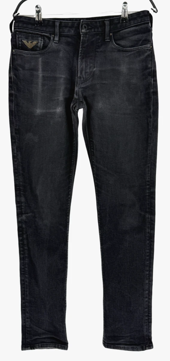 ARMANI Black Jeans for Men for sale | eBay