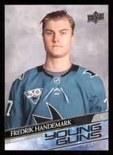 2020-21 Upper Deck #711 Fredrik Handemark Young Guns RC
