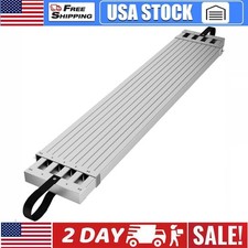 Aluminum Work Plank 8-13ft Telescoping Plank 440lb Capacity Skid-proof Platform Aluminum Work Plank 8-13ft Telescoping Plank 440lb Capacity Skid-proof Platform