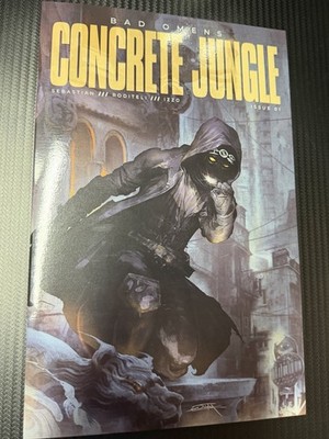 Dan Quintana Bad Omens Concrete Jungle #1 COLOR  VARIANT COMIC TOM LTD 600 NM