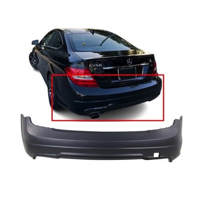 Bumper Cover For 2012-2015 Mercedes C250/C300/C350 MB1100287 Rear Primed