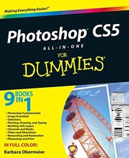 PHOTOSHOP CS5 ALL-IN-ONE FOR DUMMIES By Barbara Obermeier BRAND NEW