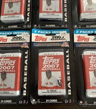 2007 Topps Baseball Series 2 Sealed Blister Pack Lot (40 Packs) Retail Fresh