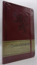 Game of Thrones: House Lannister Hardcover Ruled Journal by HBO (2014) New