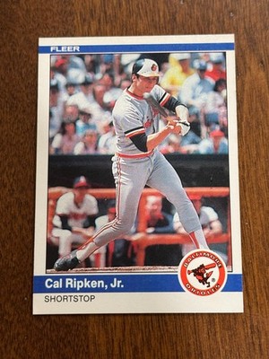 1984 Fleer Cal Ripken Jr. #17 Baltimore Orioles