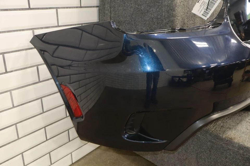 2019 Fiat 124 Spider Abarth OEM Rear Bumper Mare Blue Metallic PHB - Изображение 3 из 4