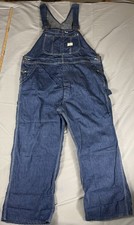 Vintage 60s 70s Vintage Big Mac Square Bak Denim Overalls AMAZING CONDITION