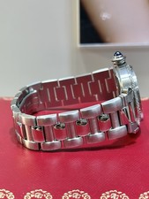 Cartier Pasha 2378 38mm Custom Diamond Bezel Automatic Watch 12