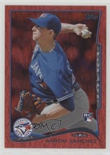 2014 Topps Update Red Hot Foil Aaron Sanchez #US-240 fm0