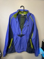 Vintage 90s Nike Colorblock Half Zip Windbreaker Jacket Vtg Swoosh Air Sport USA