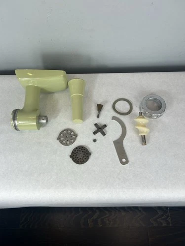 Oster Regency Kitchen Center Replacement Meat Grinder Assembly Avocado, Green