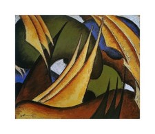 Arthur Dove Sails : Archival Quality Giclée Art Print 1911