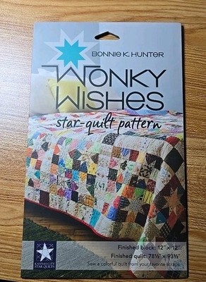 Wonky Wishes Star Quilt Pattern by Bonnie Hunter / Kansas City Star Quilt