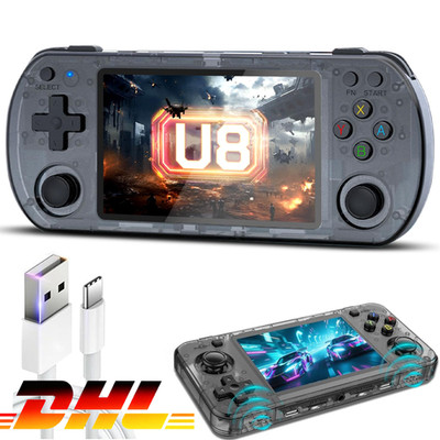 U8 Retro Handheld Spielkonsole Weiß 64GB 15000+ Spiele NEU