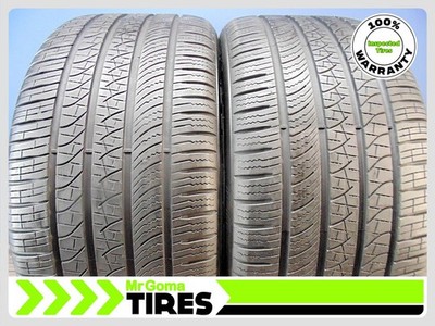 2 PIRELLI P ZERO TM A/S N I XL 285/40R20 USED TIRES 8/32 TREAD PZERO 2854020