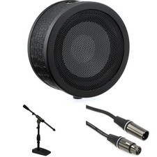 Solomon LoFReQ Sub-style Dynamic Microphone Bundle with Stand and Cable - Daru