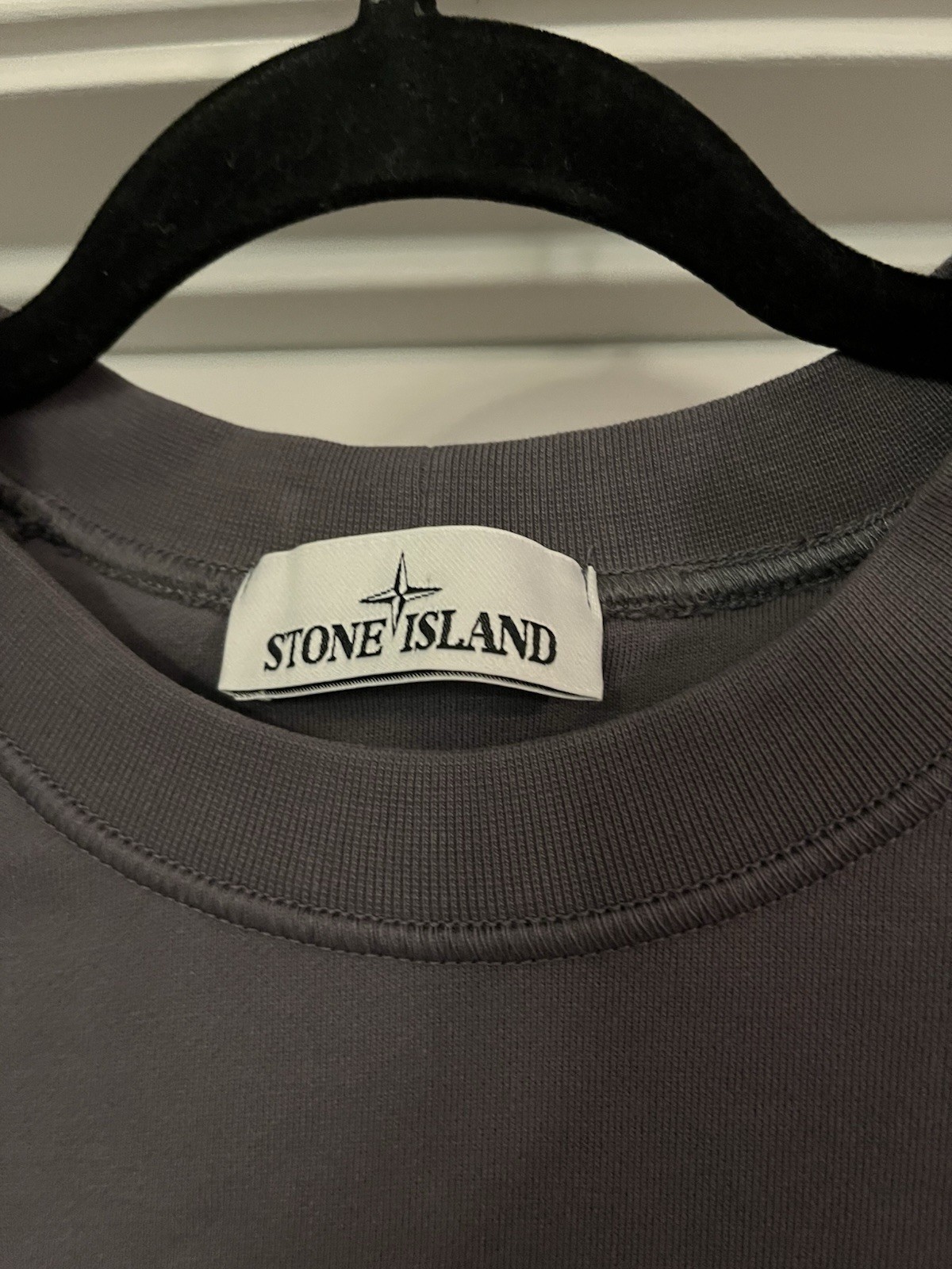 Authentic Stone Island Grey Pullover Sweatshirt S… - image 3