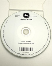 John Deere 2305 Compact Tractor Technical Service Shop Repair Manual Cd