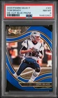 2020 PANINI SELECT DIE-CUT BLUE PRIZM #301 TOM BRADY PSA 8