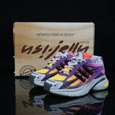 MEN JP9275 Pharrell Adistar Jellyfish Purple Yellow - All Size US 6-11