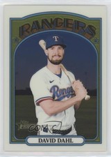 2021 Topps Heritage High Number Chrome 500/999 David Dahl #710 0a3