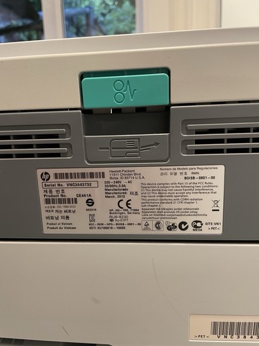 HP LaserJet P2035 Monochrome Laser Printer CE461A - Picture 4 of 6