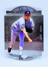 1997 Collector's Choice #SA18 Greg Maddux Star Attractions Insert Die-Cut Braves
