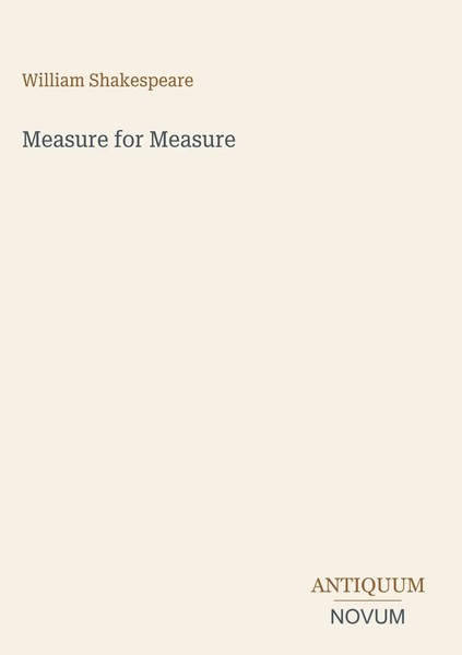 William Shakespeare | Measure For Measure | Buch | Englisch (2026)-image