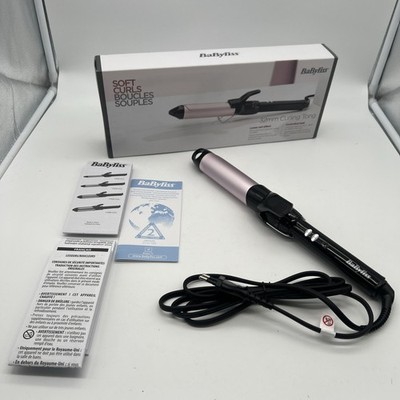 BaByliss C332E 32mm Lockenstab Keramik-Turmalin 10 Stufen Schwarz/Pink