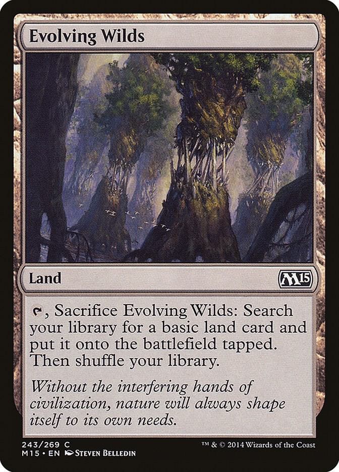 Evolving Wilds 243 Magic 2015 (M15) NM
