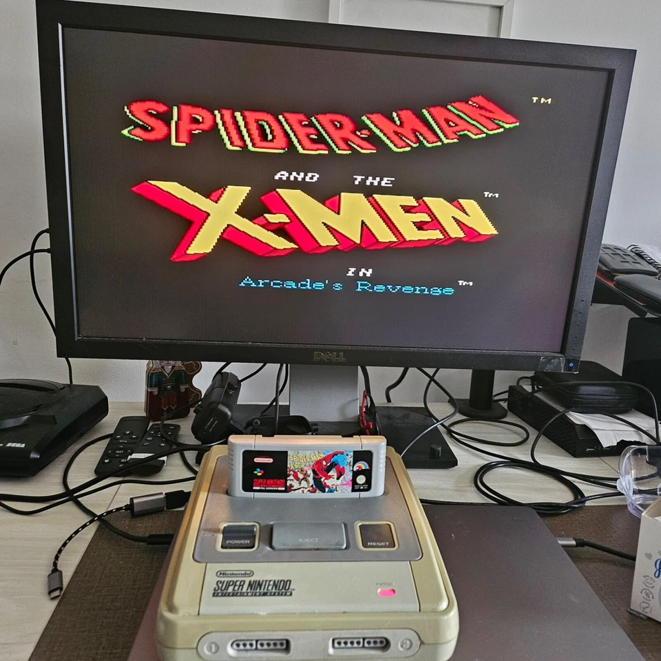 Spider-Man X-Men Arcade's Revenge Super Nintendo SNES game PAL - Complete - Image 3 of 4