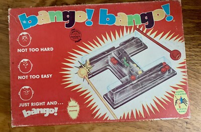 Vintage Bango! Bango! Family Game by Schaper 60s Plastic