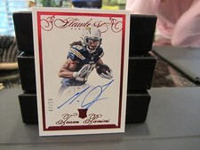 Panini Flawless Ruby Rookie On Card Autograph Chargers Melvin Gordon 07/15  2015