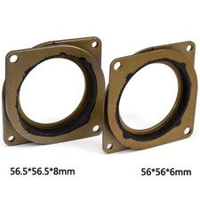 57 Stepper Motor Steel Rubber Shock Ring Mount Bracket 56*56*6mm Part