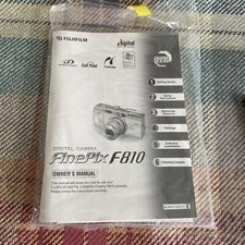 Fujifilm Fine pix F810 Instructions manual and Wrist Strap