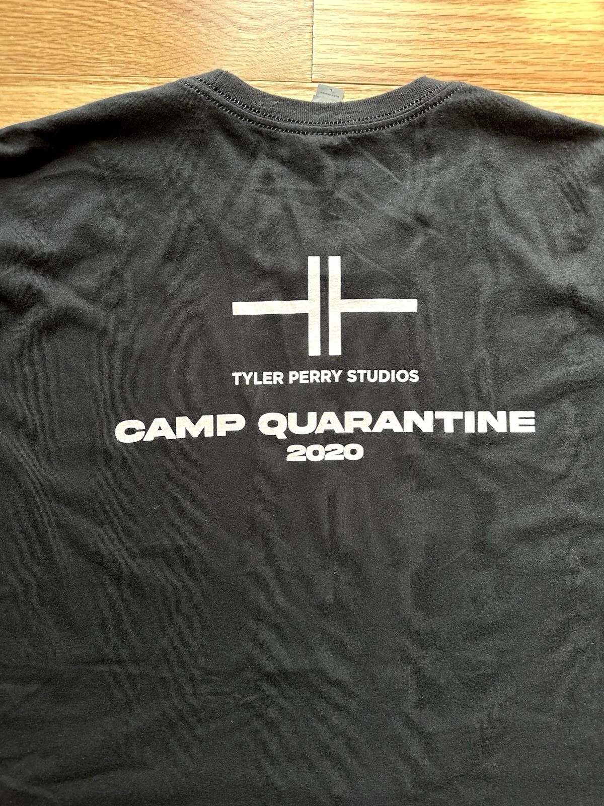 Tyler Perry Studios Camp Quarantine 2020 I Survived The Q Crew Shirt Sz Large